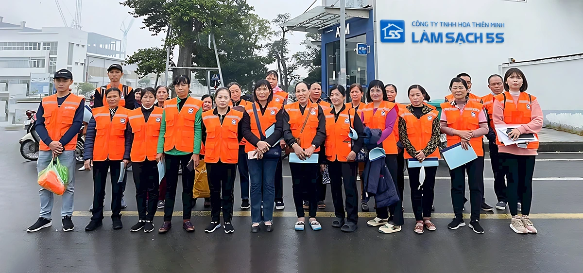 Vệ sinh công nghiệp Hải Phòng Lam Sạch 5S